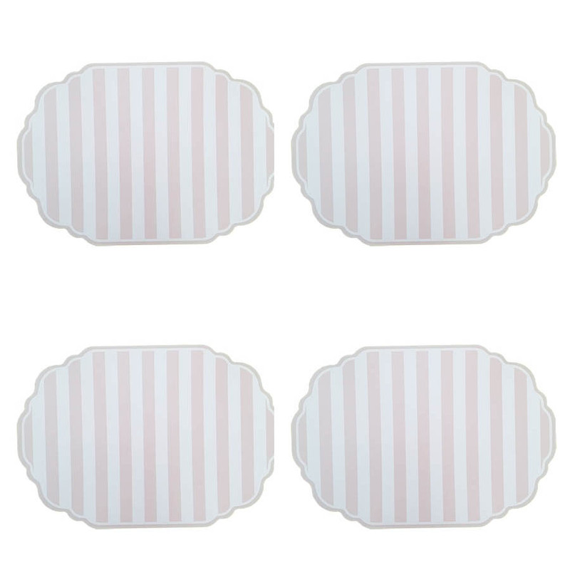 زیربشقابی مادام کوکو مدل Emilie Amerikan Servis مجموعه 4 عددی