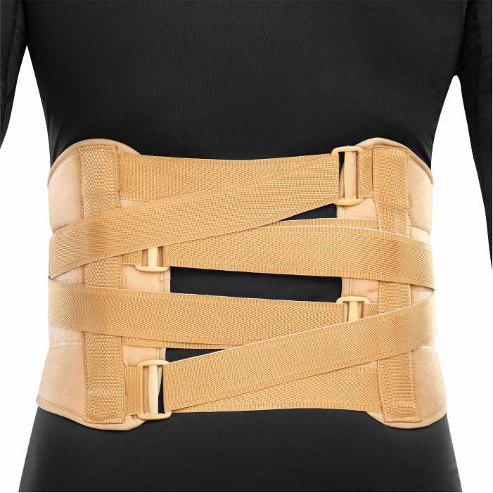 کمربند طبی سما طب پاکان طرح قرقره ای کد 4042