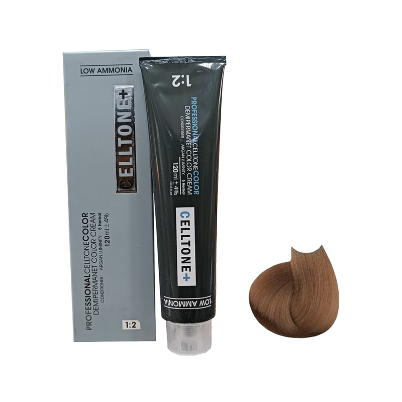 رنگ مو سلتون مدل طبیعی شماره 8/0 حجم 120 میلی لیتر رنگ بلوند روشن