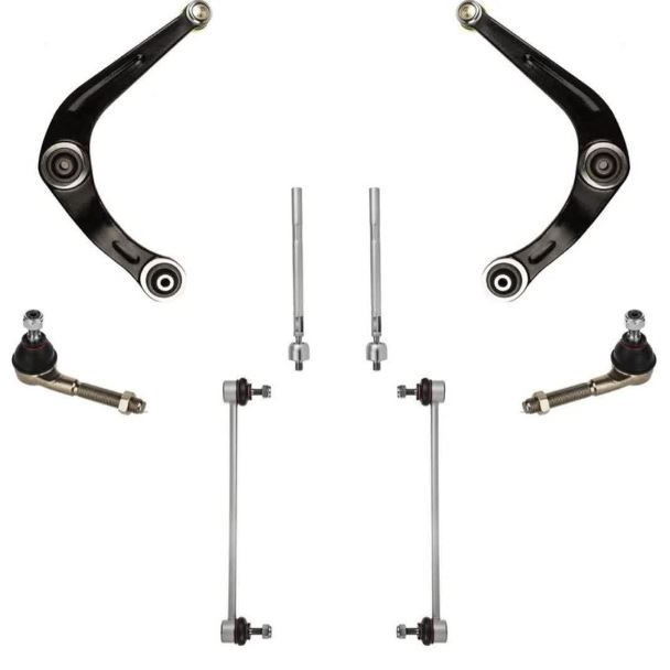 کیت جلوبندی شرکت تولیدی قطعات جلوبندی خودرو ایران لاهیجان کد 01 مناسب برای پژو 206 بسته 8 عددی