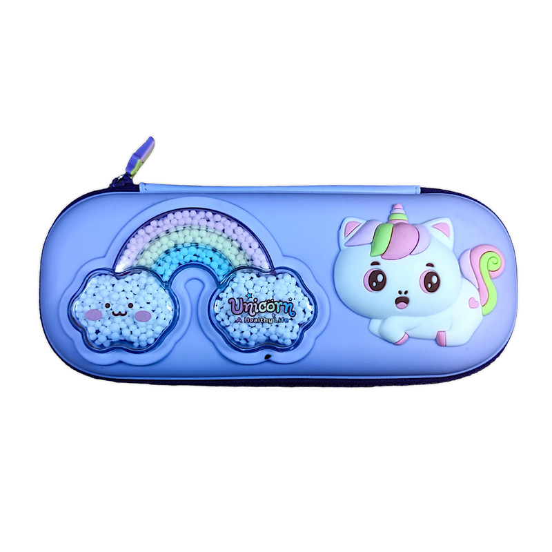 جامدادی مدل اسب تک شاخ اسکویشی دار کد 783311