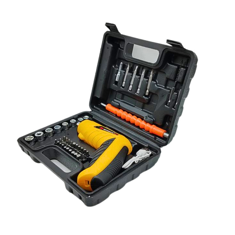 دریل پیچ گوشتی شارژی اینتیمکث کد 800113 مجموعه 47 عددی