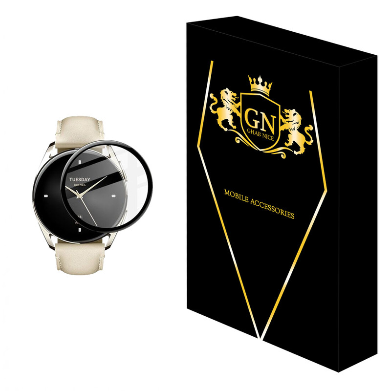 محافظ صفحه نمایش قاب نایس مدل PMMA مناسب برای ساعت هوشمند شیائومی Watch S2 46mm