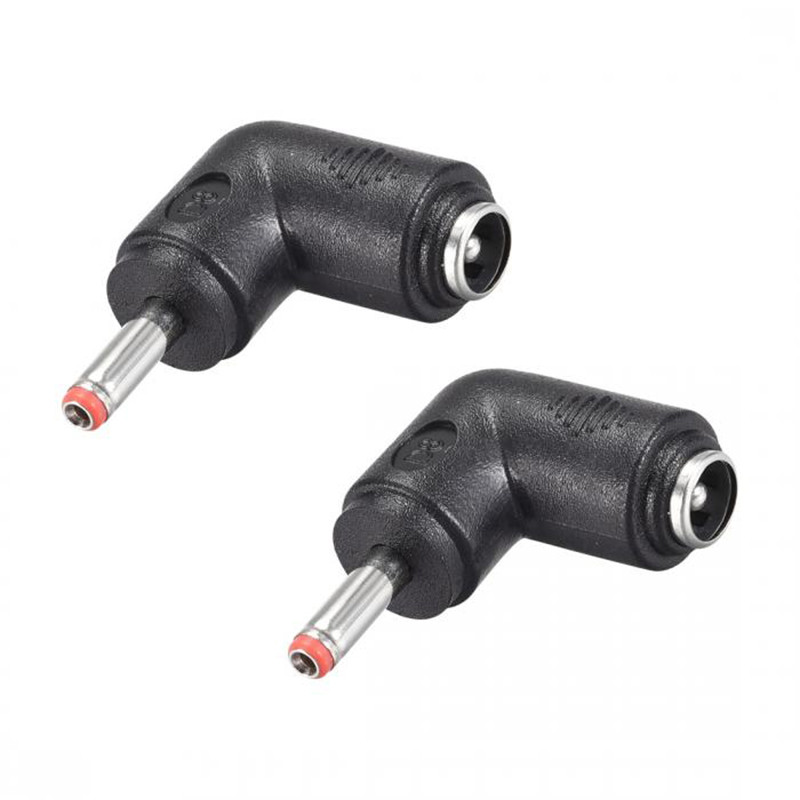 فیش تغذیه آداپتور مدل 5.5x3.5mm-90.Degree بسته 2 عددی