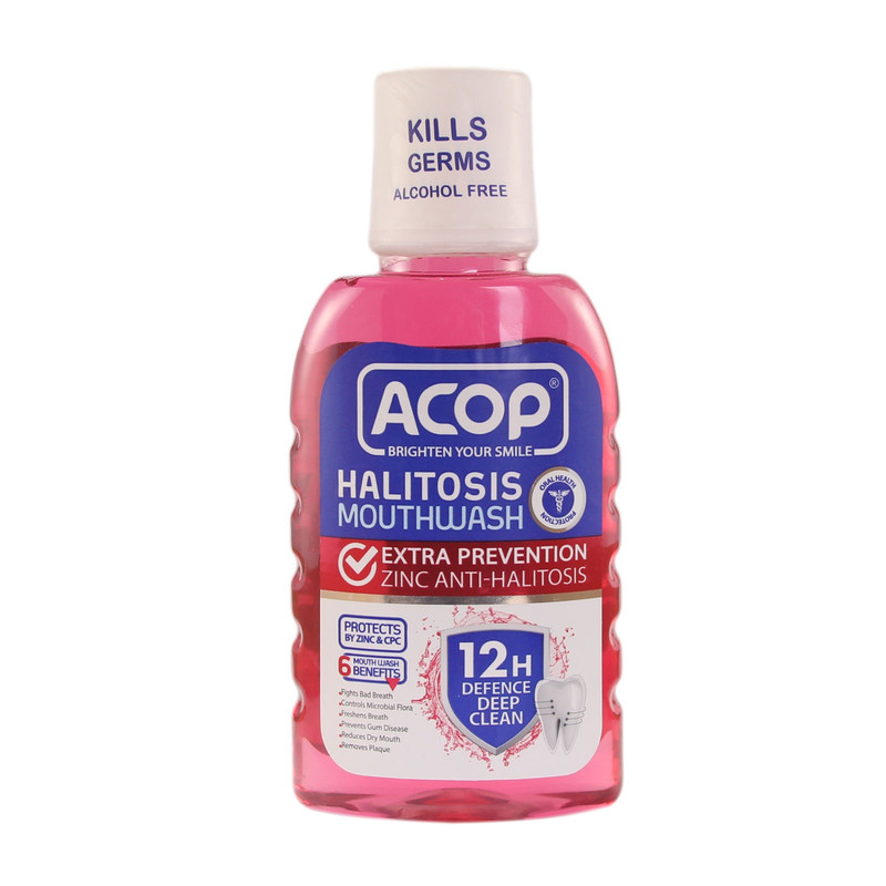 خرید و قیمت دهان شویه آکوپ مدل Halitosis حجم 300 میلی لیتر مجموعه 2 عددی