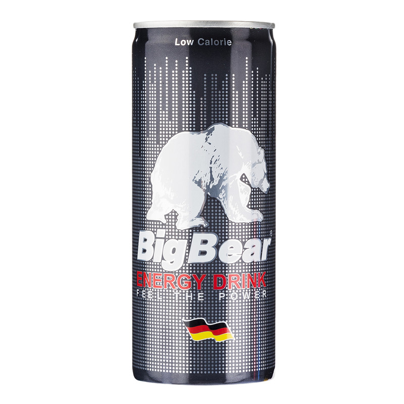 خرید و قیمت نوشابه انرژی زا کم کالری بیگ بیر حجم 0.25 لیتر