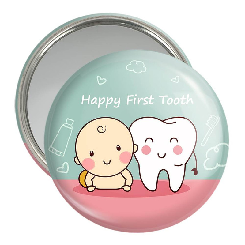 آینه جیبی خندالو مدل جشن دندونی پسرونه کد 10944