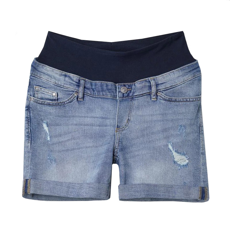 خرید و قیمت شلوارک جین بارداری مدل 0323023