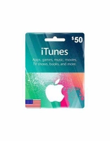 گیفت کارت اپل 50 دلاری 50 Apple iTunes Gift Card USA 50 Apple iTunes Gift Card USA