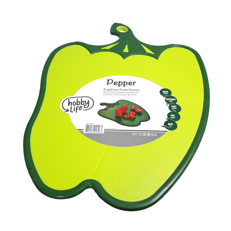 خرید و قیمت تخته برش هوبی لایف طرح فلفل مدل 1352