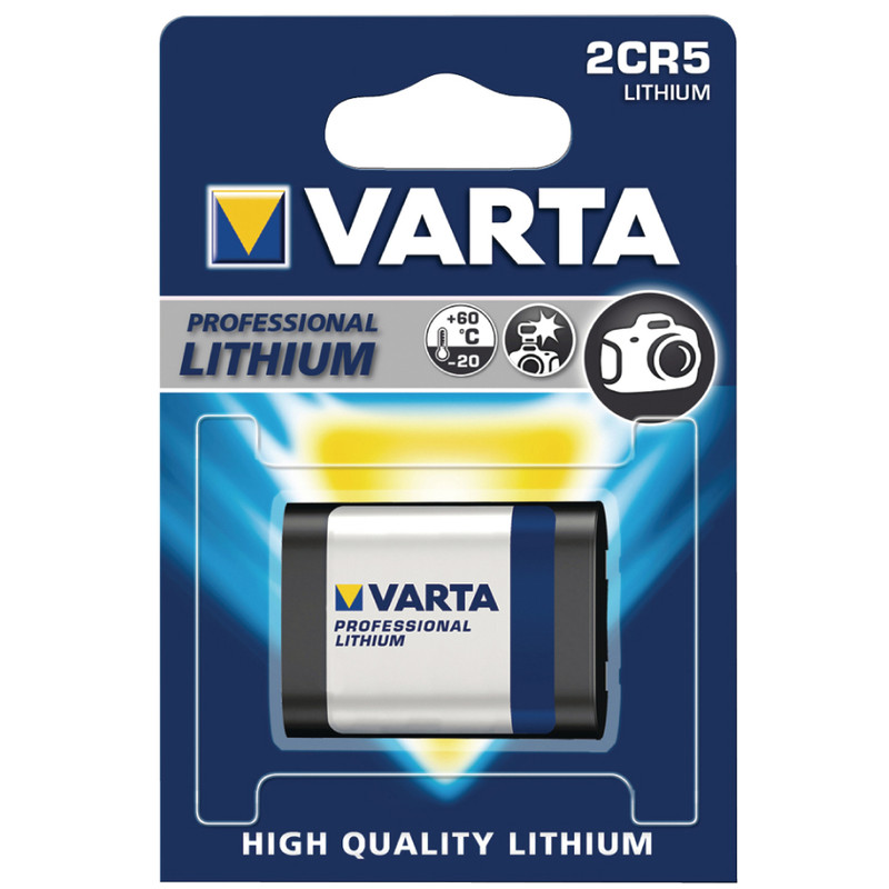 باتری لیتیومی وارتا مدل 2CR5