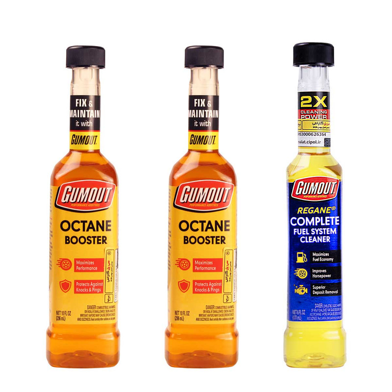 اکتان بوستر و تمیز کننده سیستم سوخت گاموت مدل complete کد 885767 بسته 3 عددی