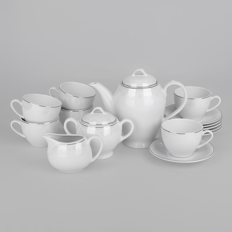 سرویس چای خوری 17 پارچه مقصود مدل لوکاس لوستر