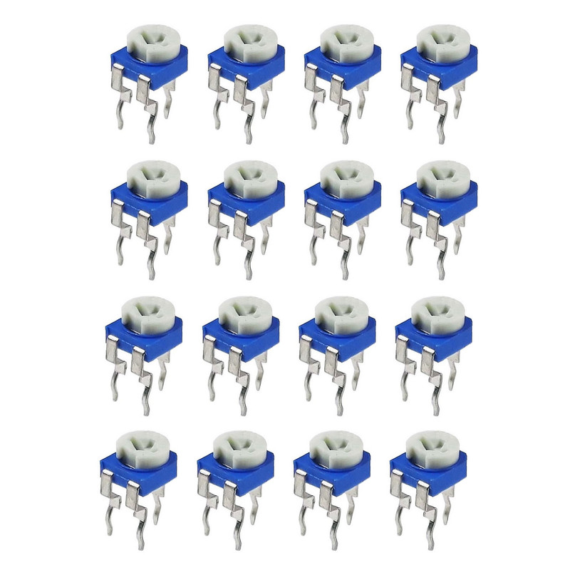 پتانسیومتر 1 مگااهم مدل TPB-1MO بسته 16 عددی