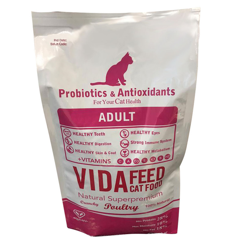 غذای خشک گربه ویدافید مدل مینکاس وزن 2 کیلوگرم