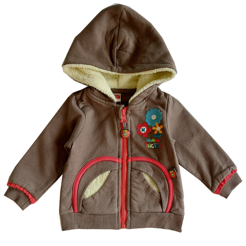 خرید و قیمت هودی تو کرکی دخترانه توک توک مدل لوپیل