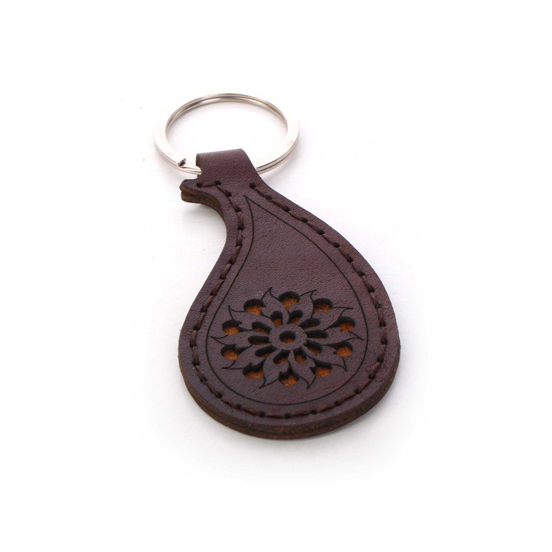 جاکلیدی چرمی آرانیک مدل بته جقه کد 1005600055