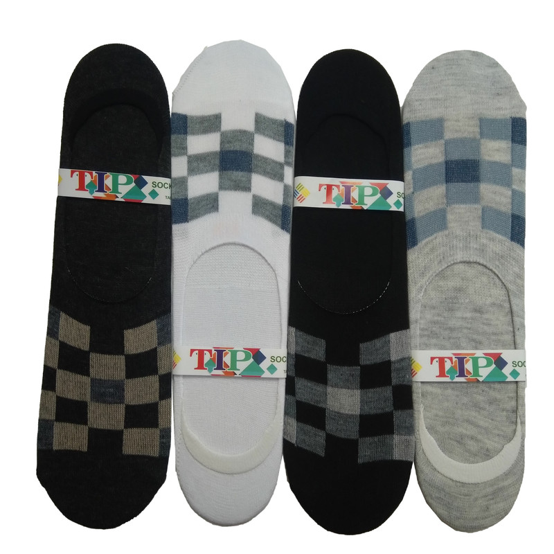 جوراب مردانه تابش ایران پود مدل کالج کد K0021 مجموعه 4 عددی