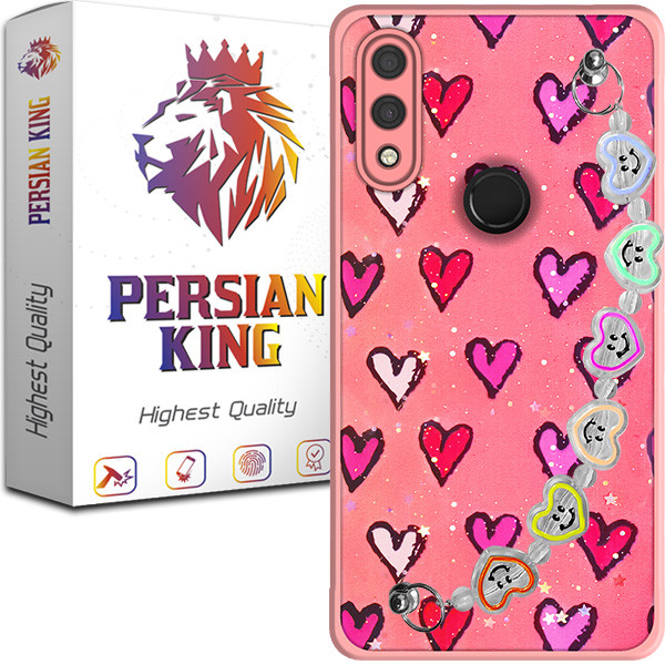 خرید و قیمت کاور پرشین کینگ مدل Ghalbi مناسب برای گوشی موبایل هوآوی P smart 2019 / آنر 10 Lite