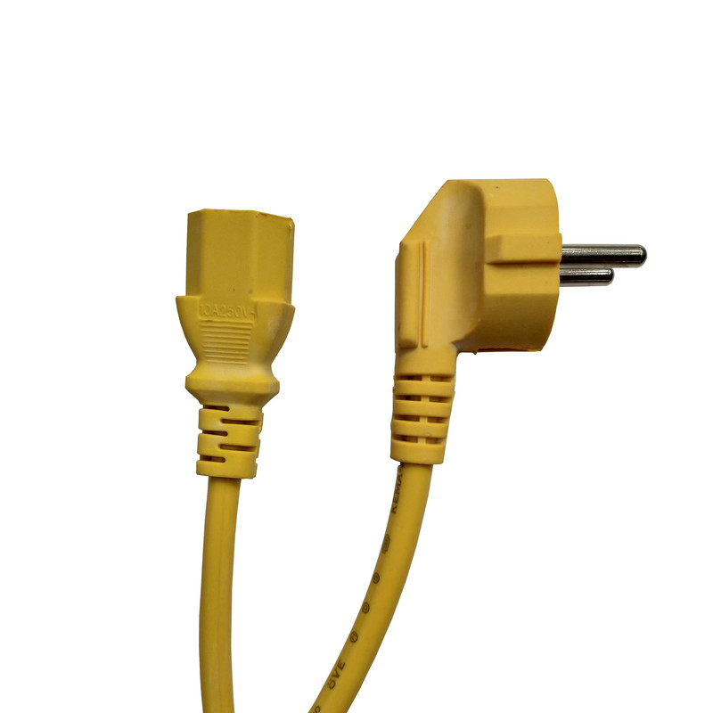 کابل برق سه پین منبع تغذیه کامپیوتر کد 300 طول 3 متر