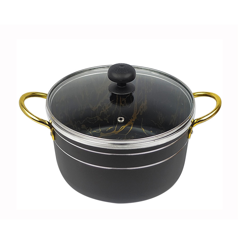 قابلمه ظرف سازان اسدیان مدل ماربل سایز ۱۴