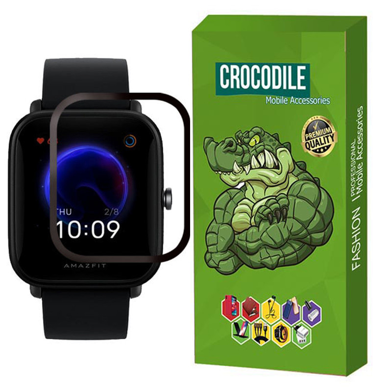 محافظ صفحه نمایش کروکودیل مدل C-PWM مناسب برای ساعت هوشمند امیزفیت Bip U Pro