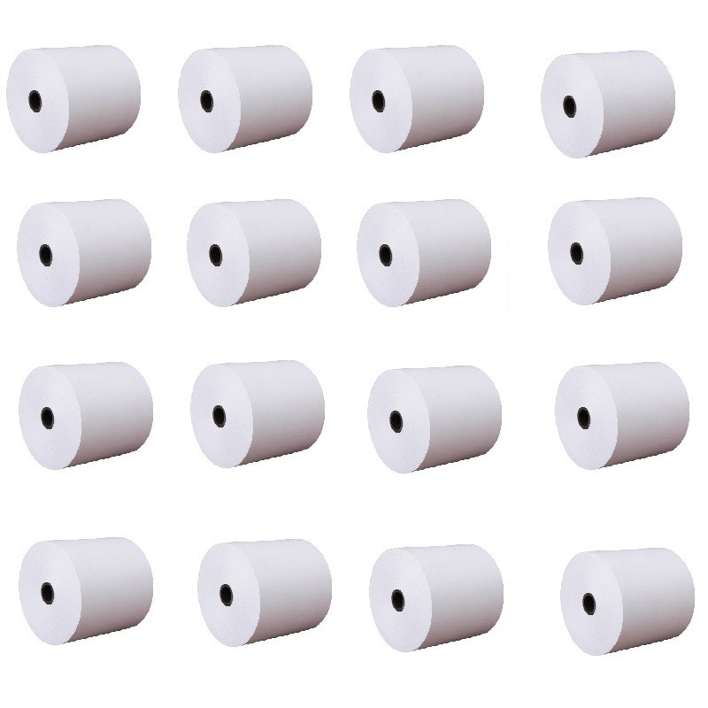 خرید و قیمت کاغذ پرینتر حرارتی ام پی رول مدل AB1 بسته 16 عددی