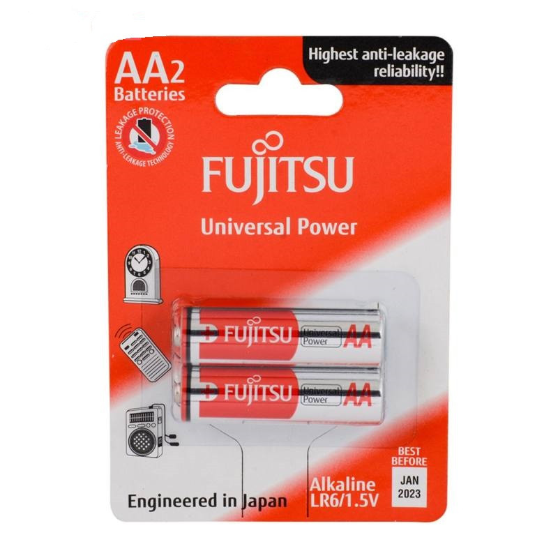 باتری قلمی فوجیتسو مدل F-34 بسته دو عددی