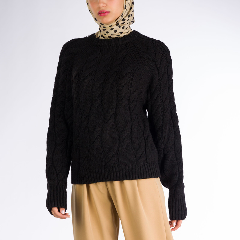 پلیور زنانه ناریان مدل 2020790 رنگ مشکی