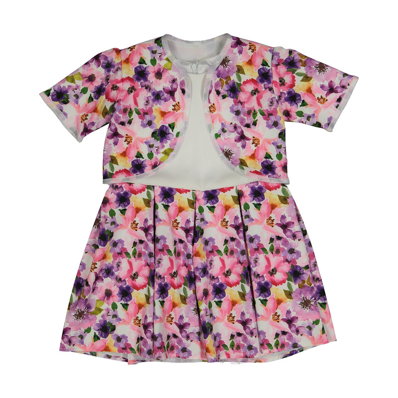 ست کت و پیراهن دخترانه مدل A29