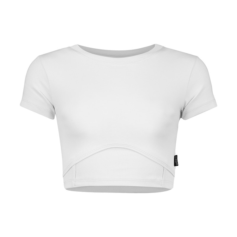 نیم تنه زنانه پپا مدل Shady رنگ سفید