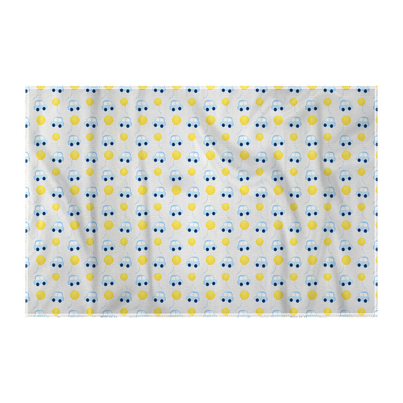 کاغذ کادو ترمه طراحان ایده مدل پترن ماشین و بادکنک کد strm0207