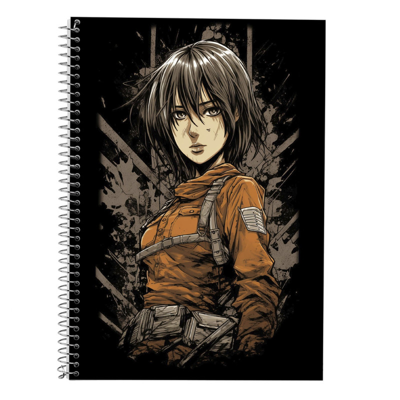 دفتر زبان 50 برگ مدوپد مدل Attack on Titan کد DF10378