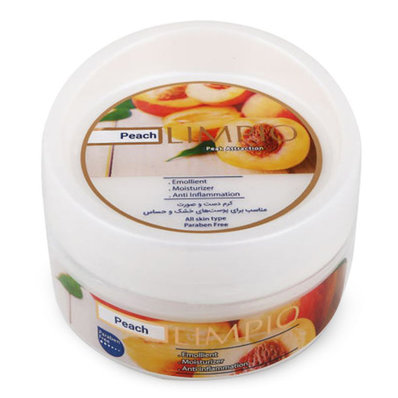 کرم مرطوب کننده لیمپیو مدل PEACH حجم 200 میلی لیتر