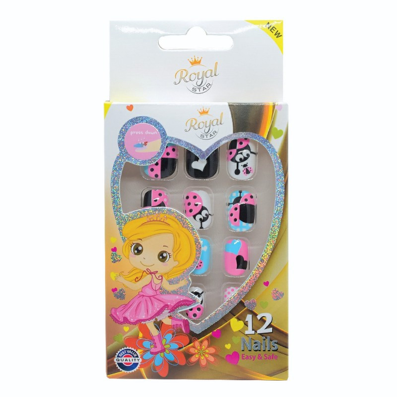 ناخن مصنوعی کودک رویال استار مدل 004