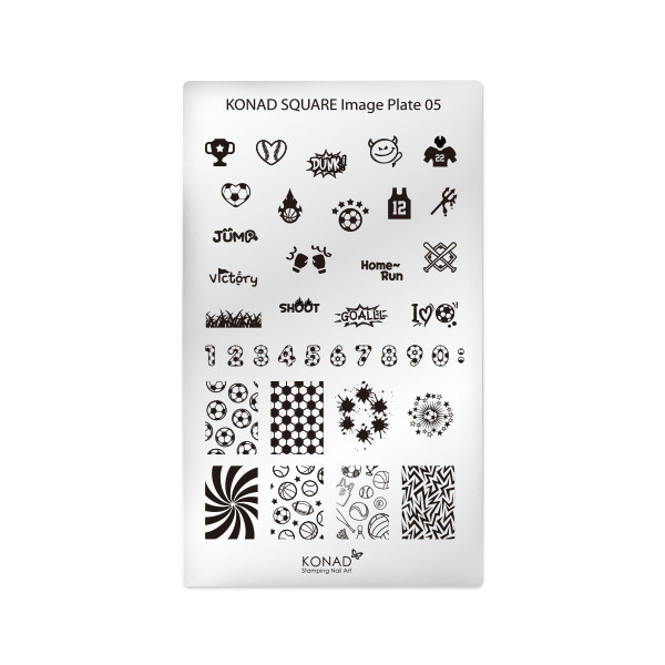 خرید و قیمت شابلون طراحی ناخن کناد کد 05