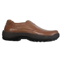 کفش چرم مردانه فرزین مدل موناکو رنگ گردوئی سایز بندی 41و42و43و44و45