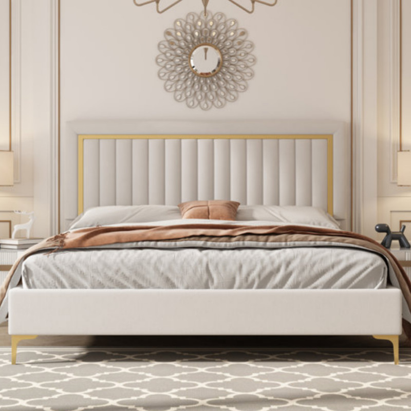 خرید و قیمت تخت خواب کد M.P 5566 دو نفره سایز 140×200 سانتی متر