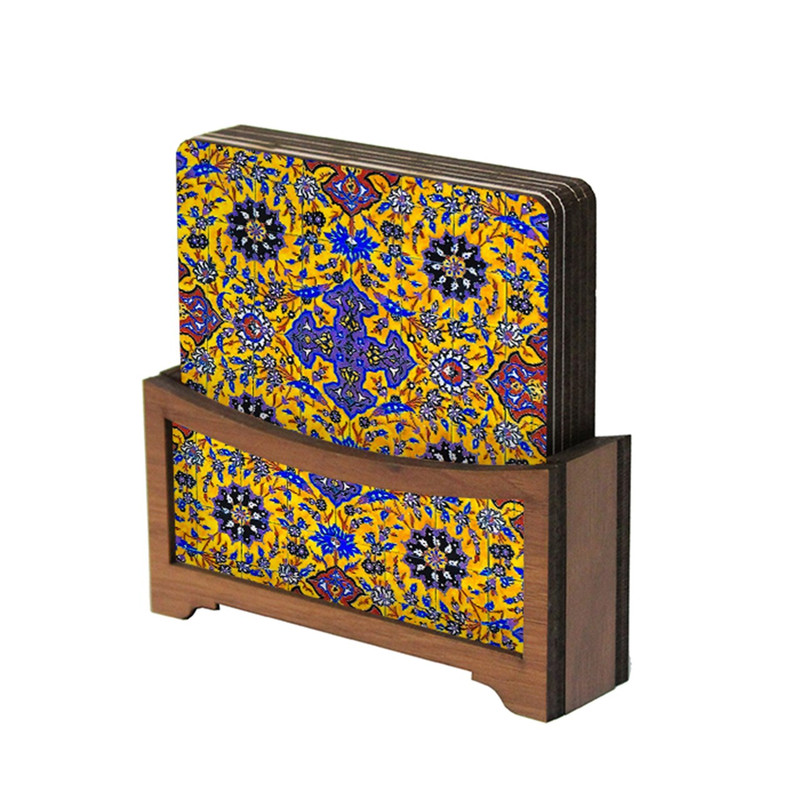 زیر لیوانی تهران جی اف ایکس مدل ZL3204 بسته 6 عددی