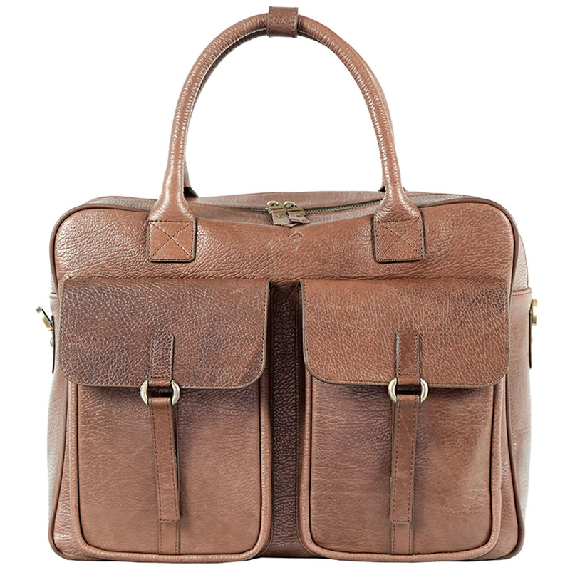 خرید و قیمت کیف اداری مردانه چرم آسو مدل راژور کد 2