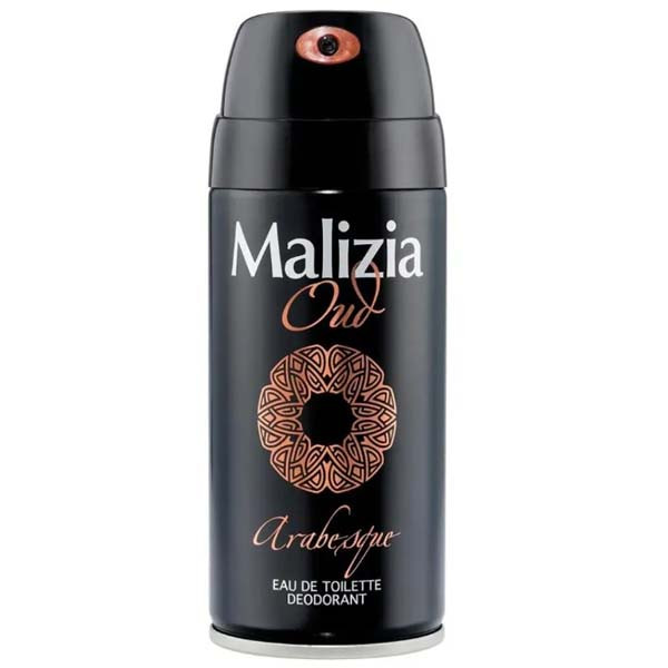 اسپری بدن مالیزیا مدل Oud Arabesque حجم 150 میلی لیتر