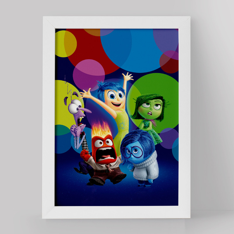 تابلو کودک خندالو مدل انیمیشن اینساید اوت کد 3556