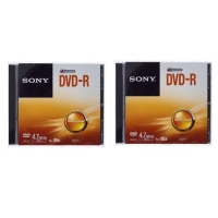 دی وی دی خام سونی مدل DVD-R بسته 2 عددی 