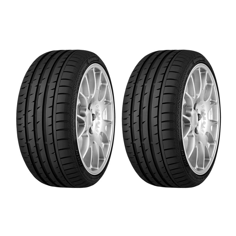 لاستیک خودرو کنتیننتال مدل CSC3 سایز 245/40R18 - دو حلقه