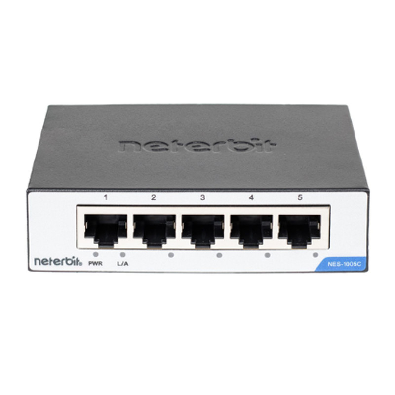 سوئیچ شبکه 5 پورت نتربیت مدل NES-1005C