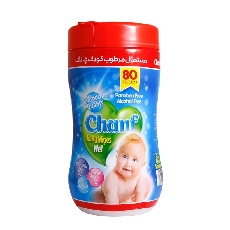 دستمال مرطوب کودک چانف کد 01045 2 بسته 120 عددی