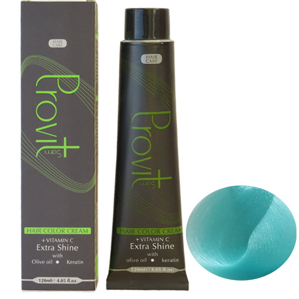 خرید و قیمت رنگ مو پرویت سری فانتزی شماره F11 حجم 120 میلی لیتر رنگ آبی آسمانی