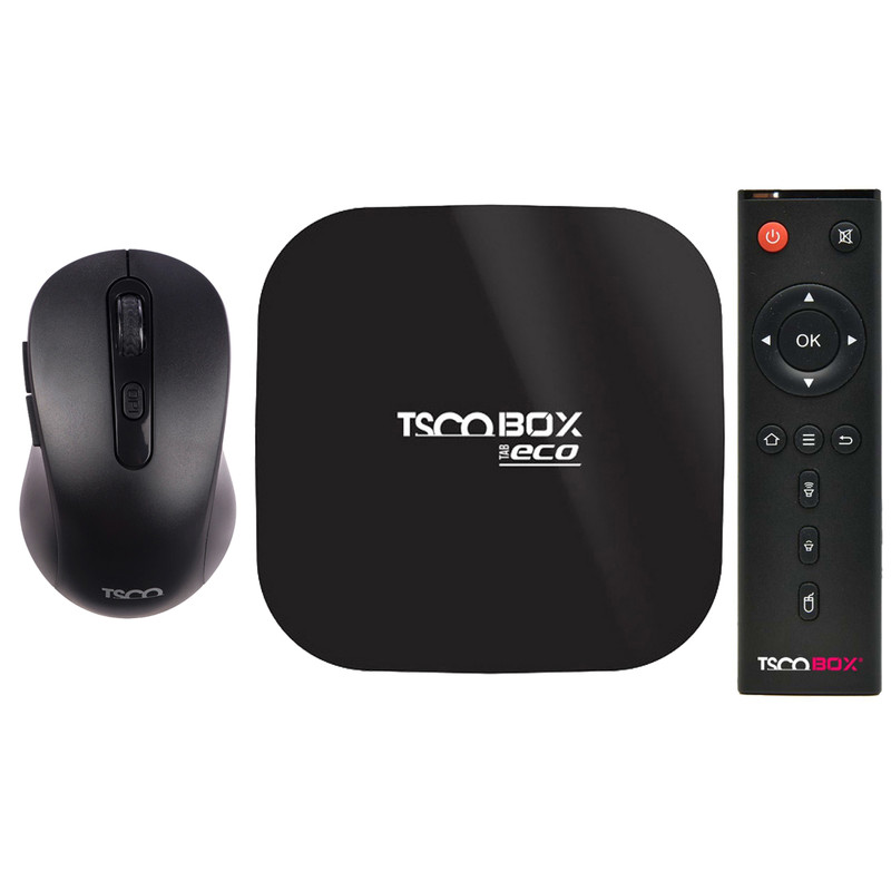 اندروید باکس تسکو مدل Tab Eco به همراه ماوس بی سیم تسکو TM 643W و اشتراک فیلیمو