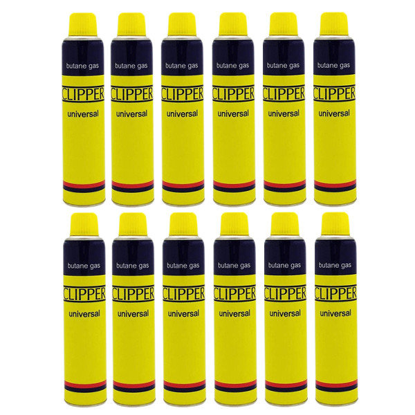 گاز فندک کلیپر مدل M03 حجم 300 میلی لیتر بسته 12 عددی