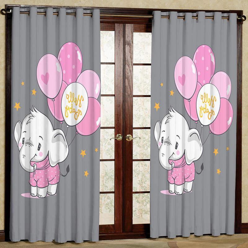 پرده مدل فیل مخمل پانچی کد 4270b سایز 200x140 سانتی متر